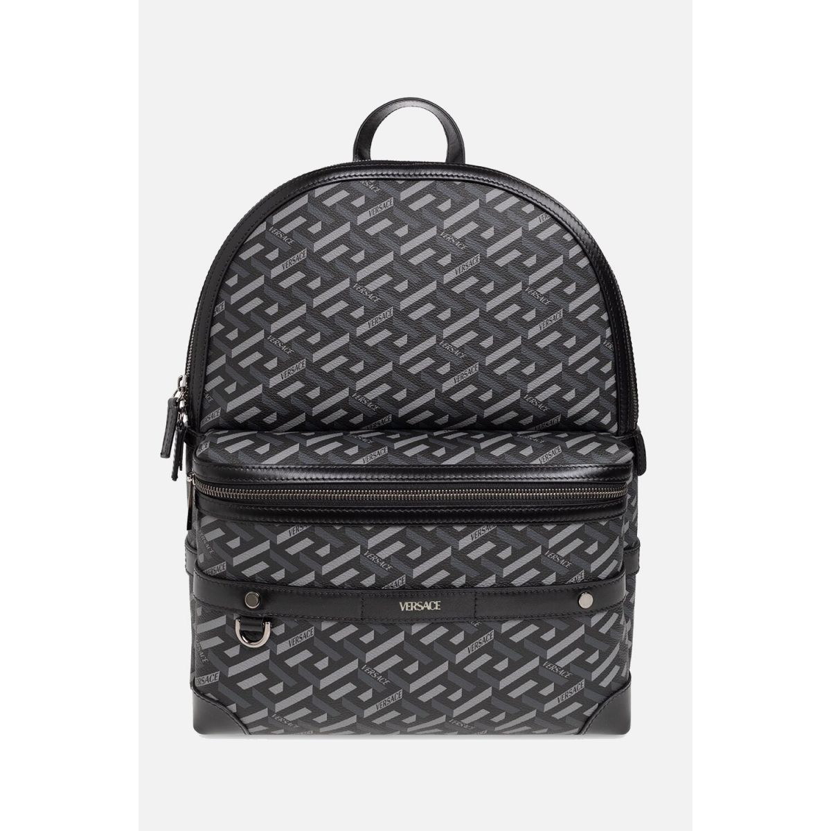 Рюкзак Versace La Greca Signature серый Рюкзак Versace La Greca Signature серый