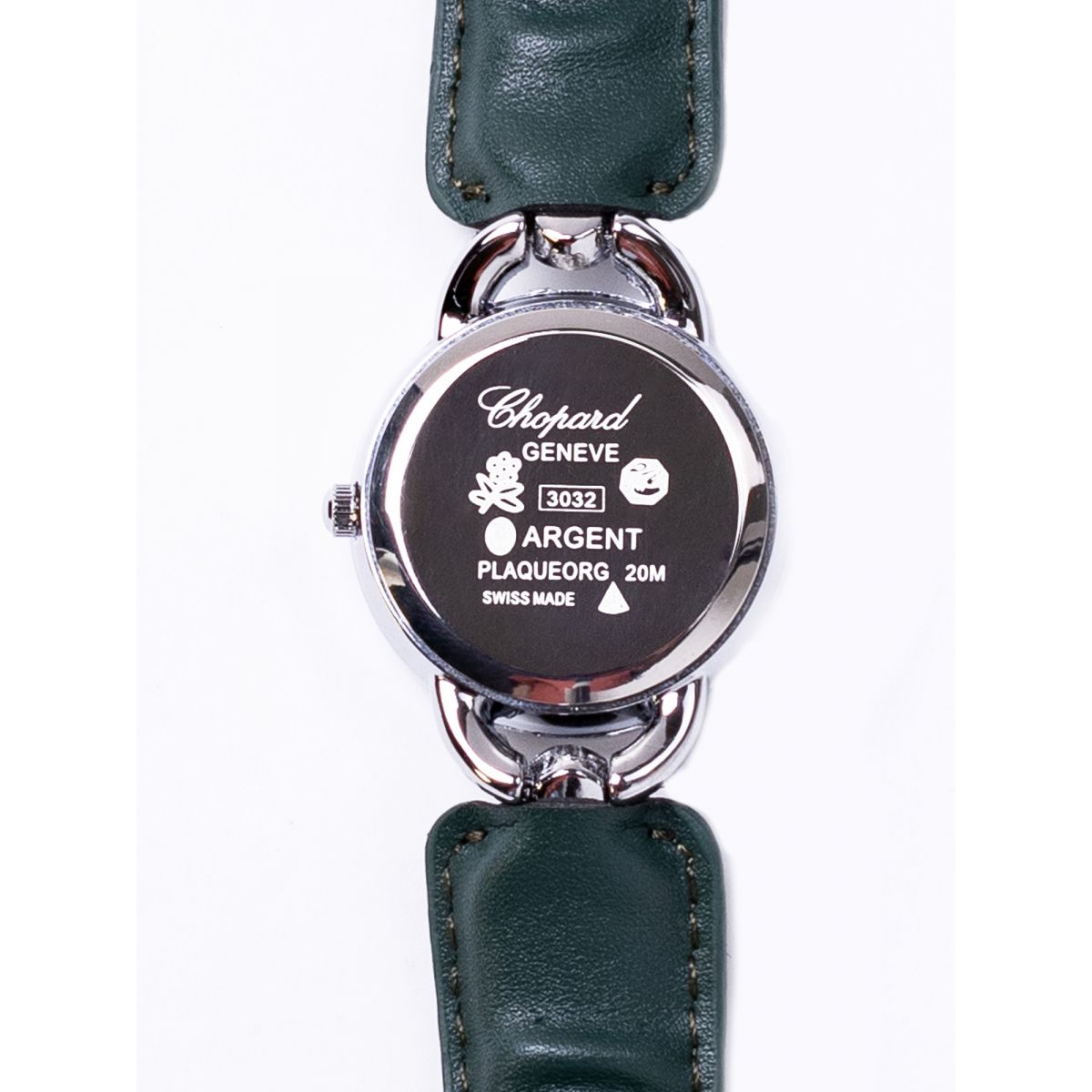 Наручные часы Chopard SGRE серебристый/зеленый Наручные часы Chopard SGRE серебристый/зеленый